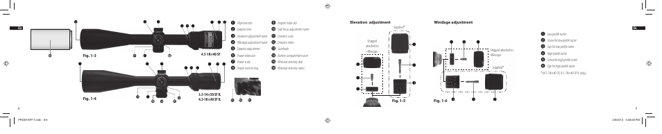 Nikon PROSTAFF User Manual | Page 5 / 138