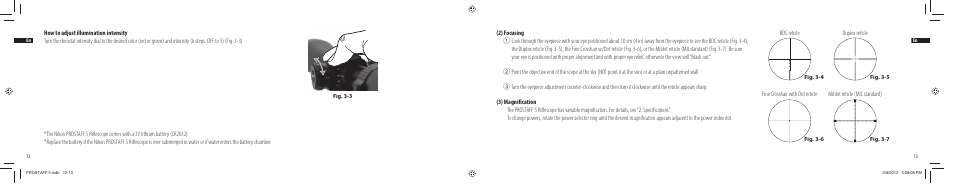 Nikon PROSTAFF User Manual | Page 7 / 138