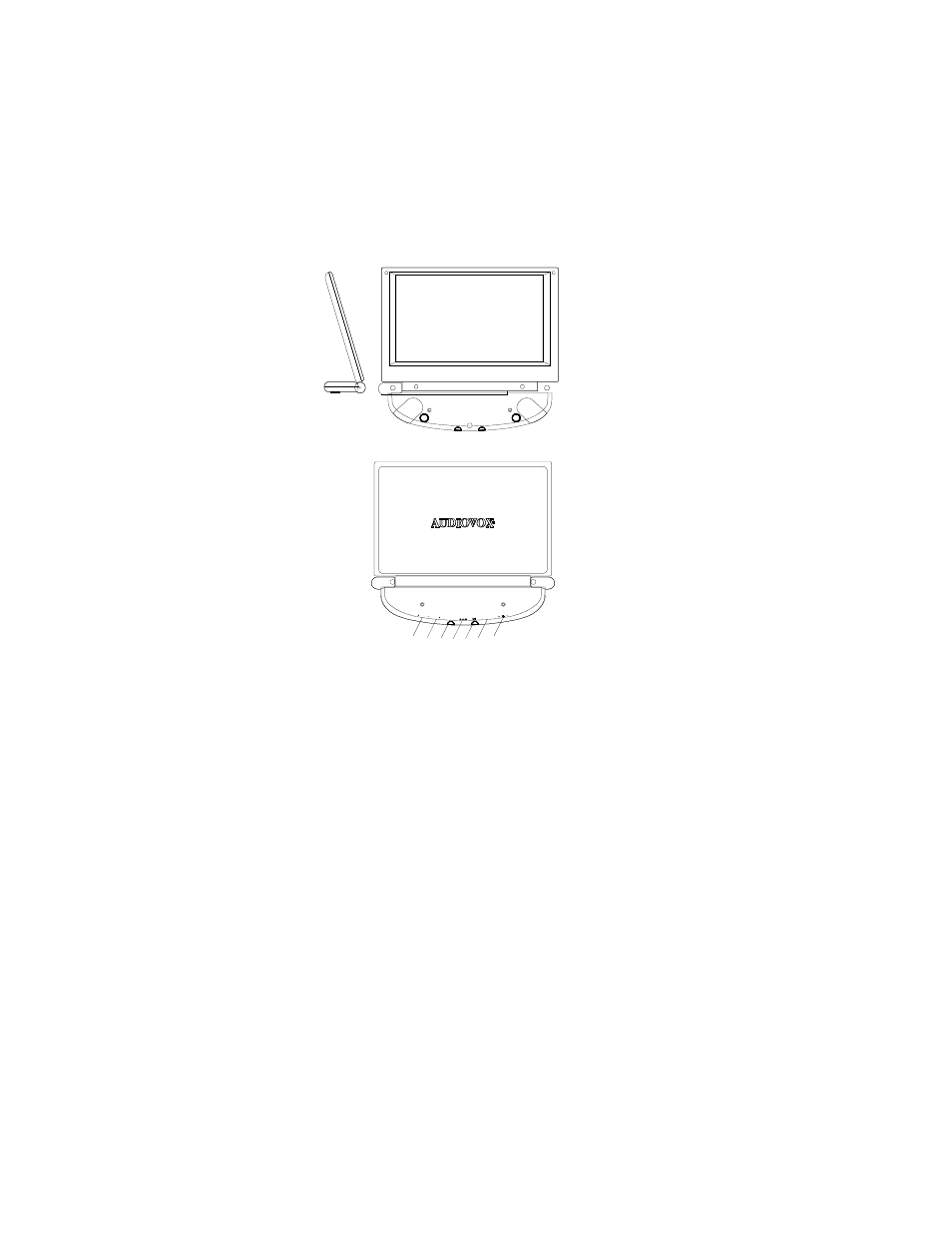Monitor view | Audiovox D1917ES User Manual | Page 11 / 32