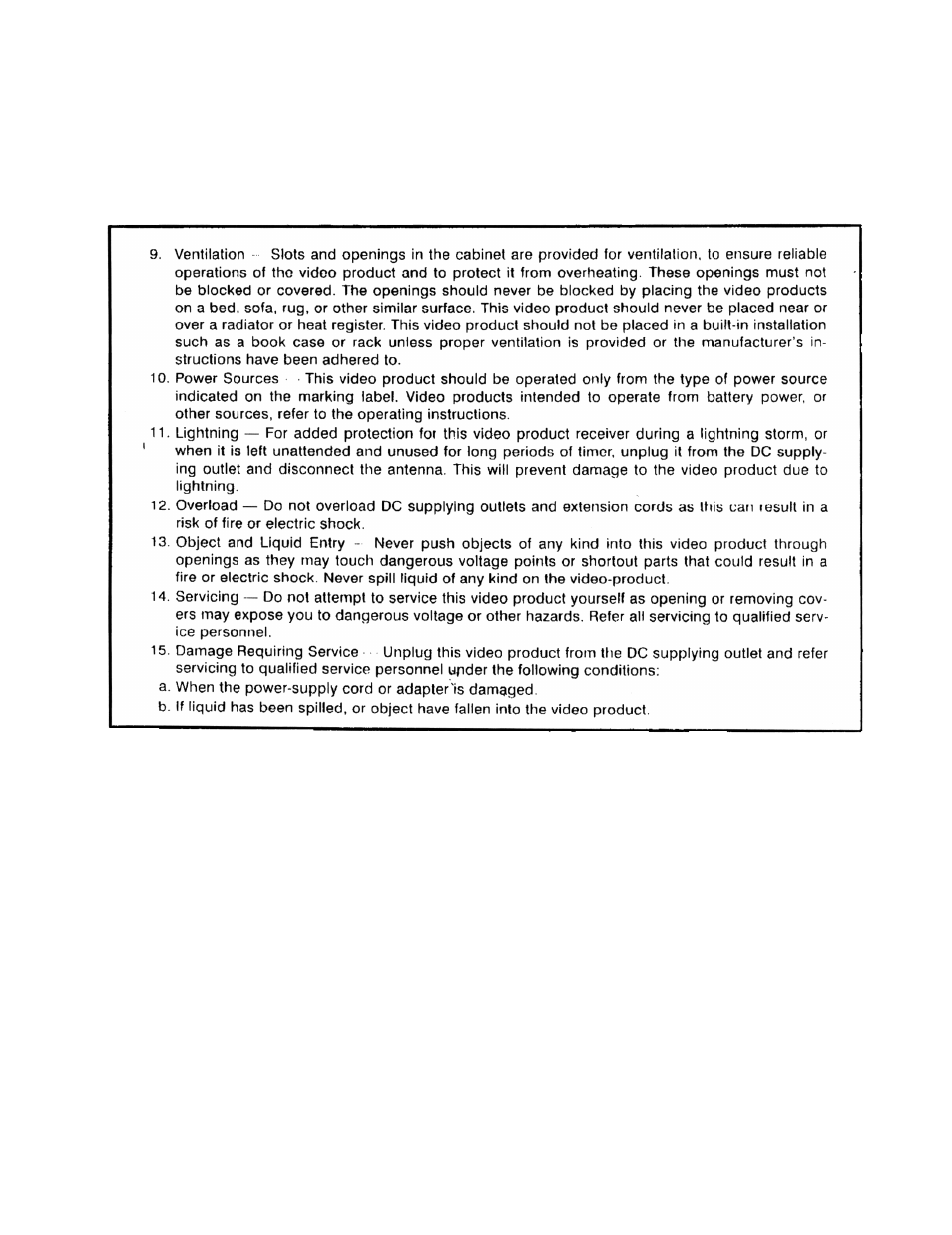 Audiovox AVT 1498 User Manual | Page 5 / 11