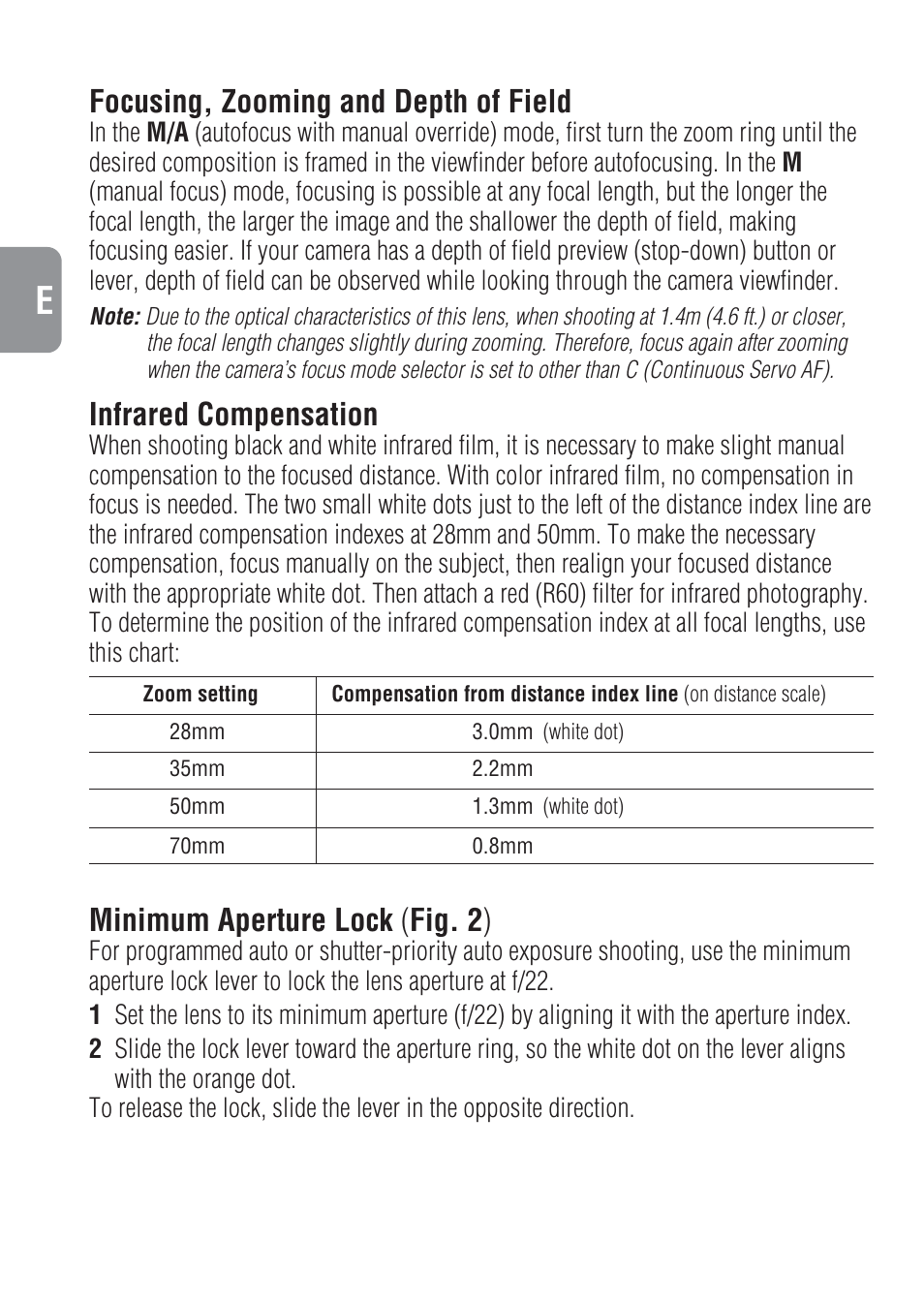 Nikon 28-70mm-f-28D-ED-IF-AF-S-Zoom-Nikkor User Manual | Page 14 / 53