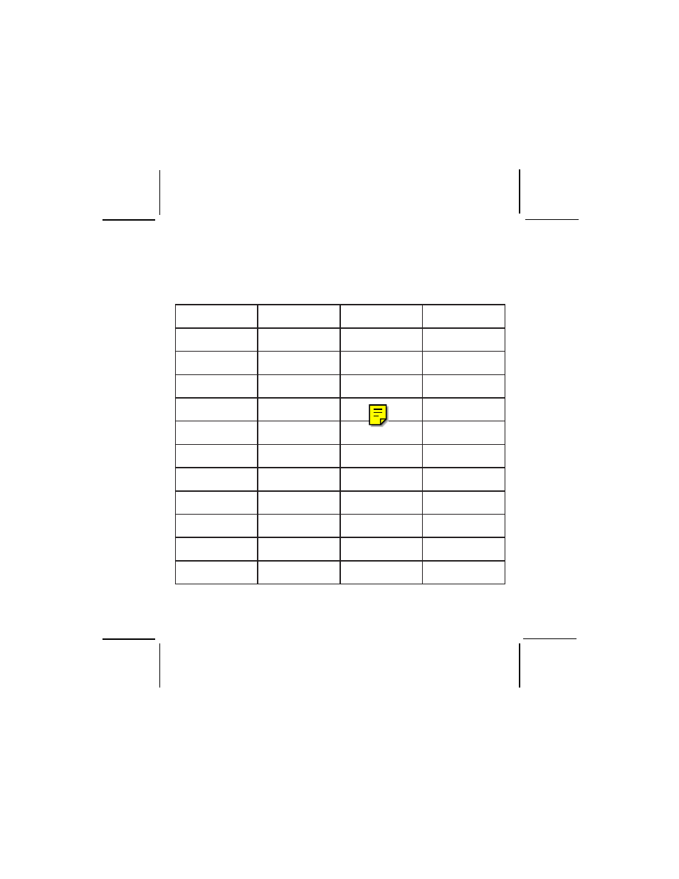 Main channel frequencies | Audiovox FRS122-2 User Manual | Page 20 / 21