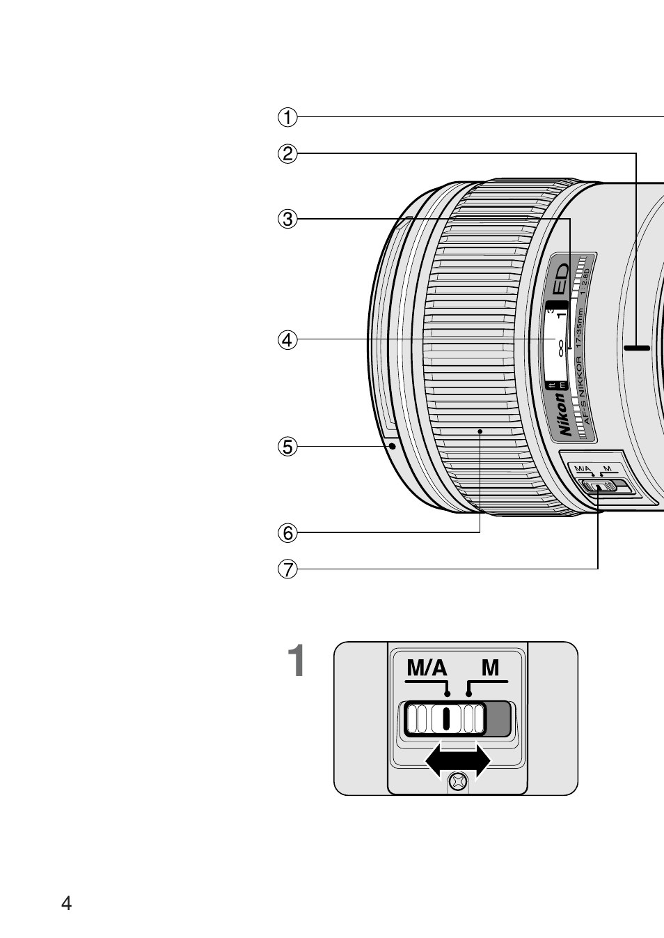 Nikon 17-35mm-f-28D-ED-IF-AF-S-Zoom-Nikkor User Manual | Page 4 / 60