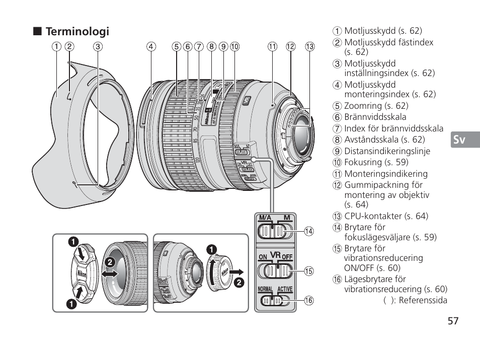 Nikon 24-120mm-f-4G-ED-AF-S-VR-Zoom-Nikkor User Manual | Page 57 / 164