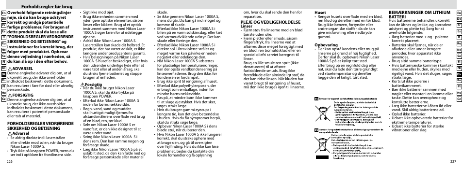 Nikon Laser User Manual | Page 114 / 168
