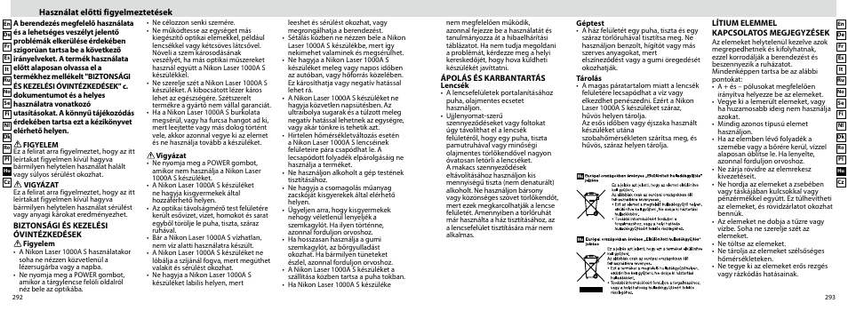 Nikon Laser User Manual | Page 147 / 168