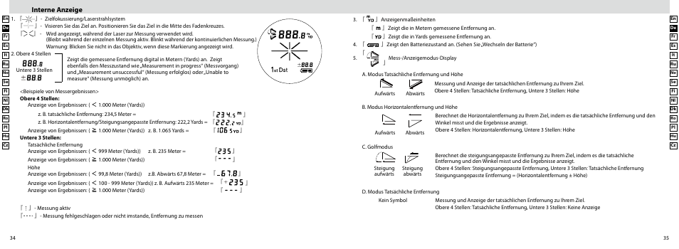 Interne anzeige | Nikon Laser User Manual | Page 18 / 168