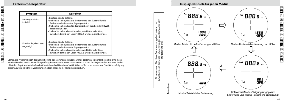 Nikon Laser User Manual | Page 24 / 168