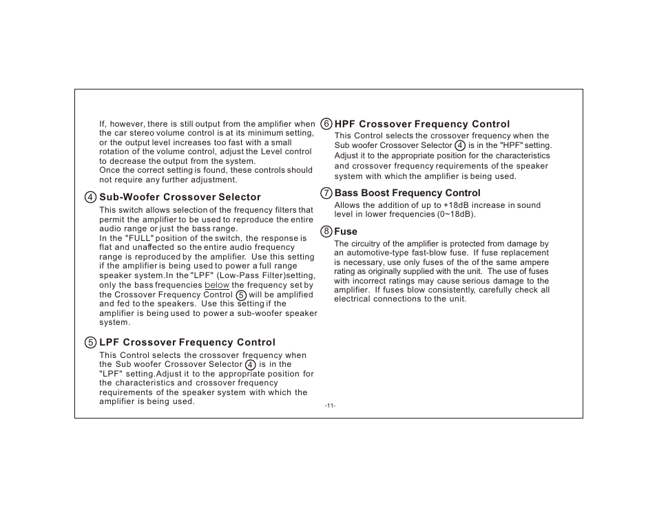 Audiovox XTM-600 User Manual | Page 11 / 13