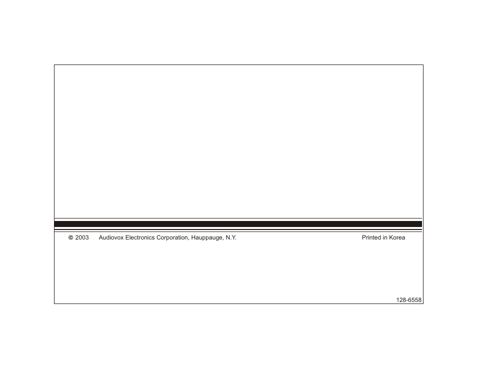 Audiovox XTM-600 User Manual | Page 13 / 13