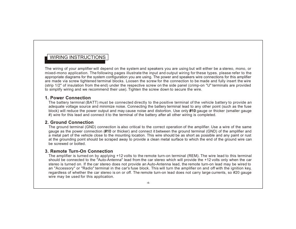 Audiovox XTM-600 User Manual | Page 6 / 13