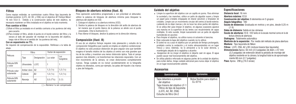 Nikon 16mm-f-28D-AF-Fisheye-Nikkor User Manual | Page 9 / 16