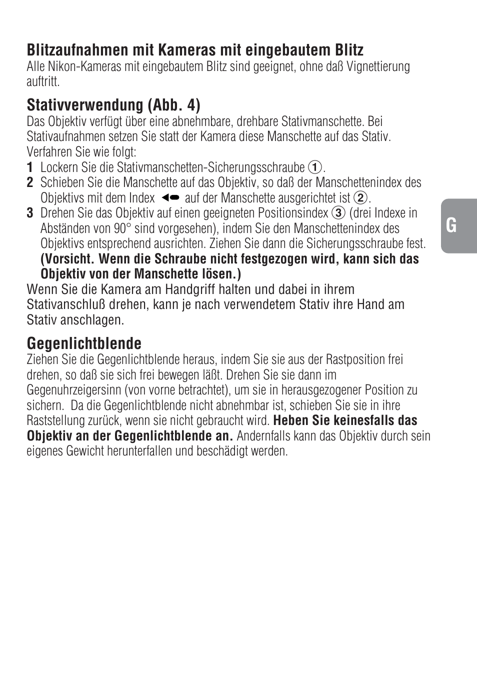 Nikon 300mm-f-4-IF-ED-AF-S-Nikkor User Manual | Page 21 / 54