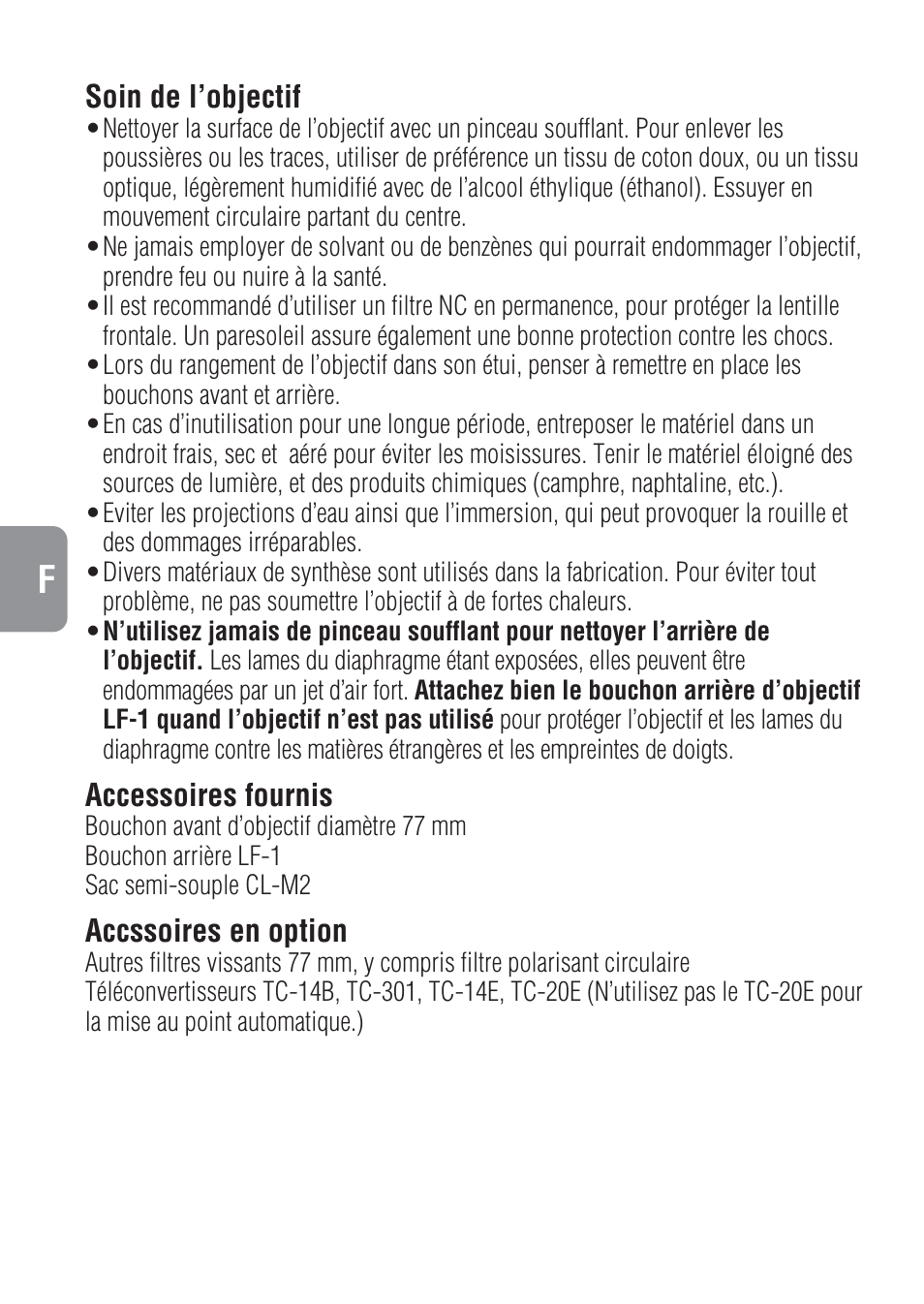 Nikon 300mm-f-4-IF-ED-AF-S-Nikkor User Manual | Page 28 / 54