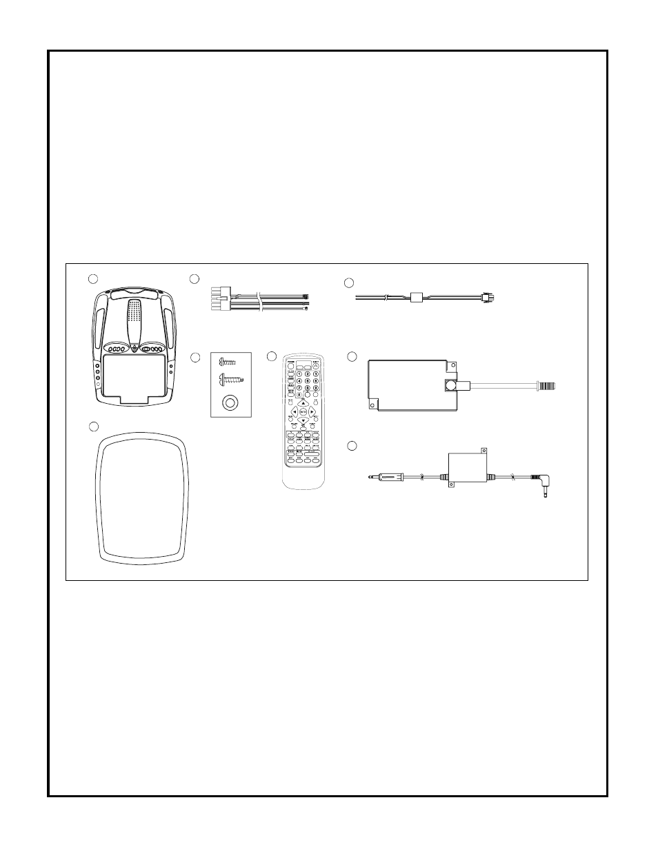 Materials included in this package, Tools required, Optional) | Audiovox ADV200P User Manual | Page 3 / 11