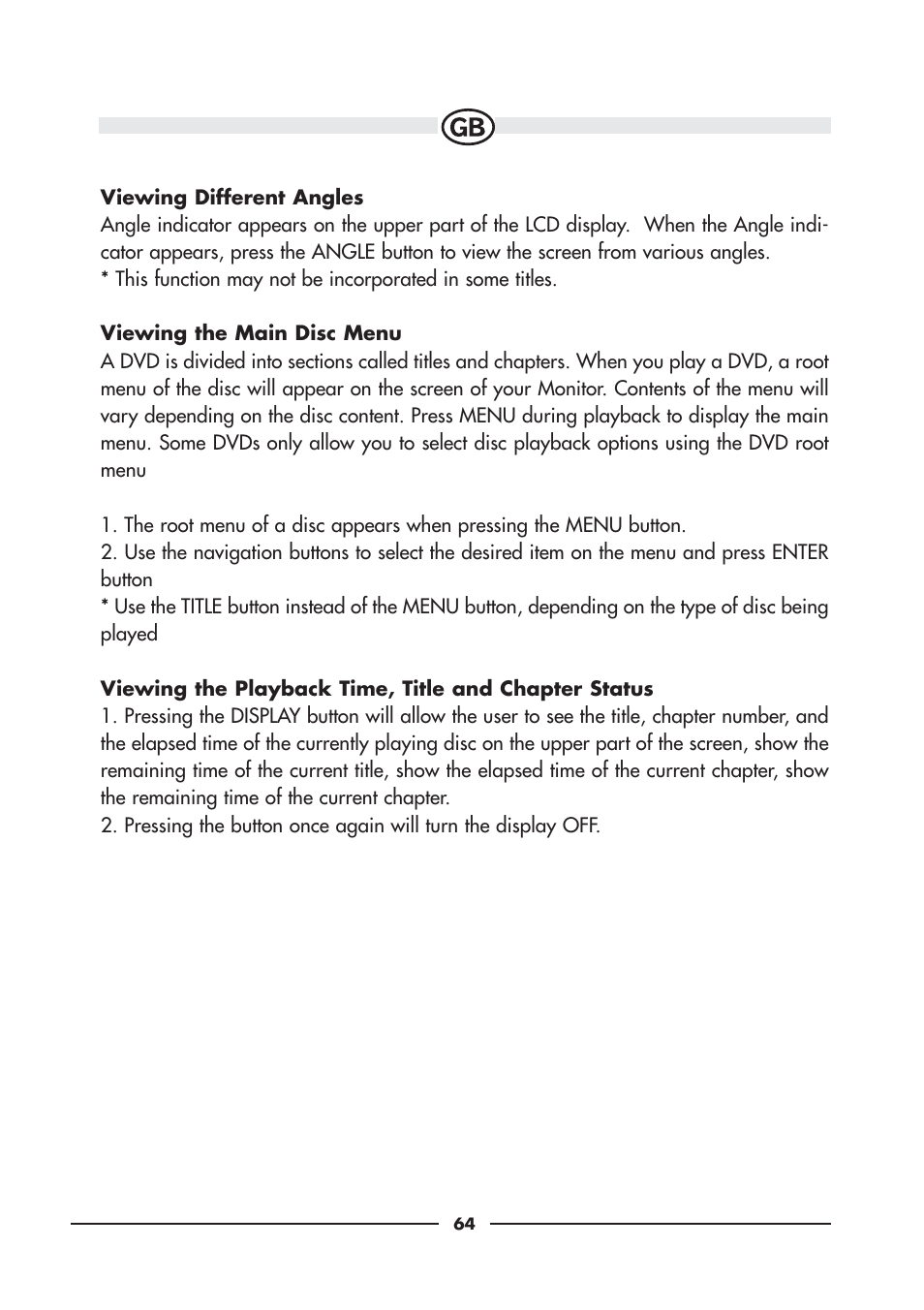 Audiovox VE920E User Manual | Page 22 / 33