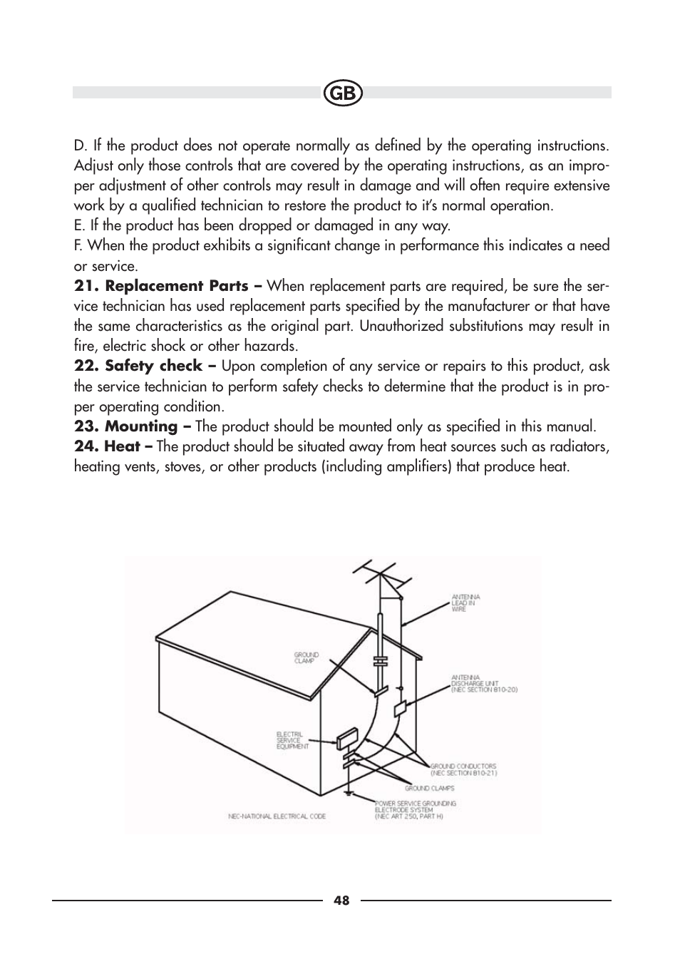 Audiovox VE920E User Manual | Page 6 / 33