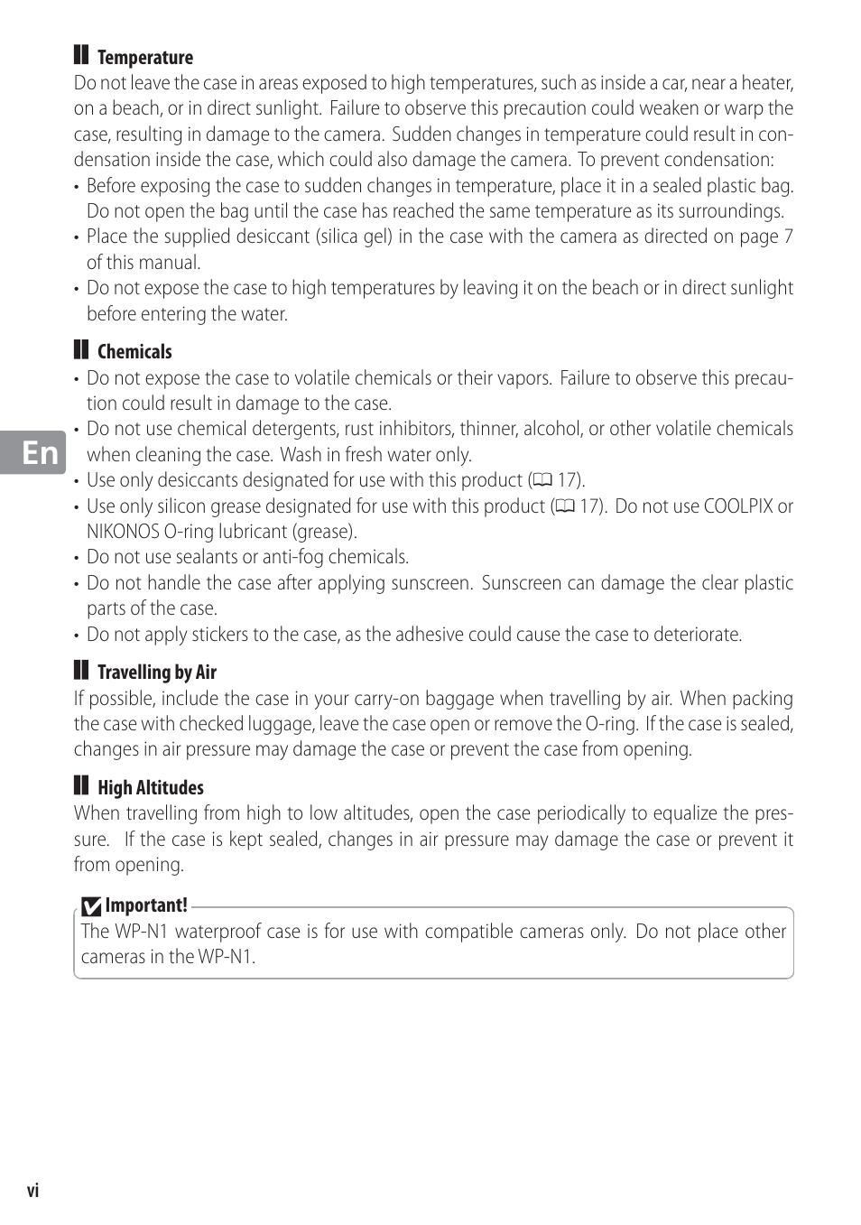 Nikon WP-N1 User Manual | Page 34 / 224