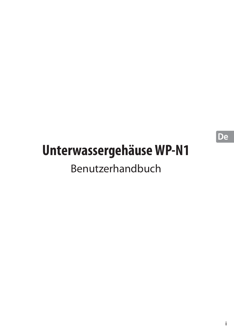 Unterwassergehäuse wp-n1, Benutzerhandbuch | Nikon WP-N1 User Manual | Page 53 / 224