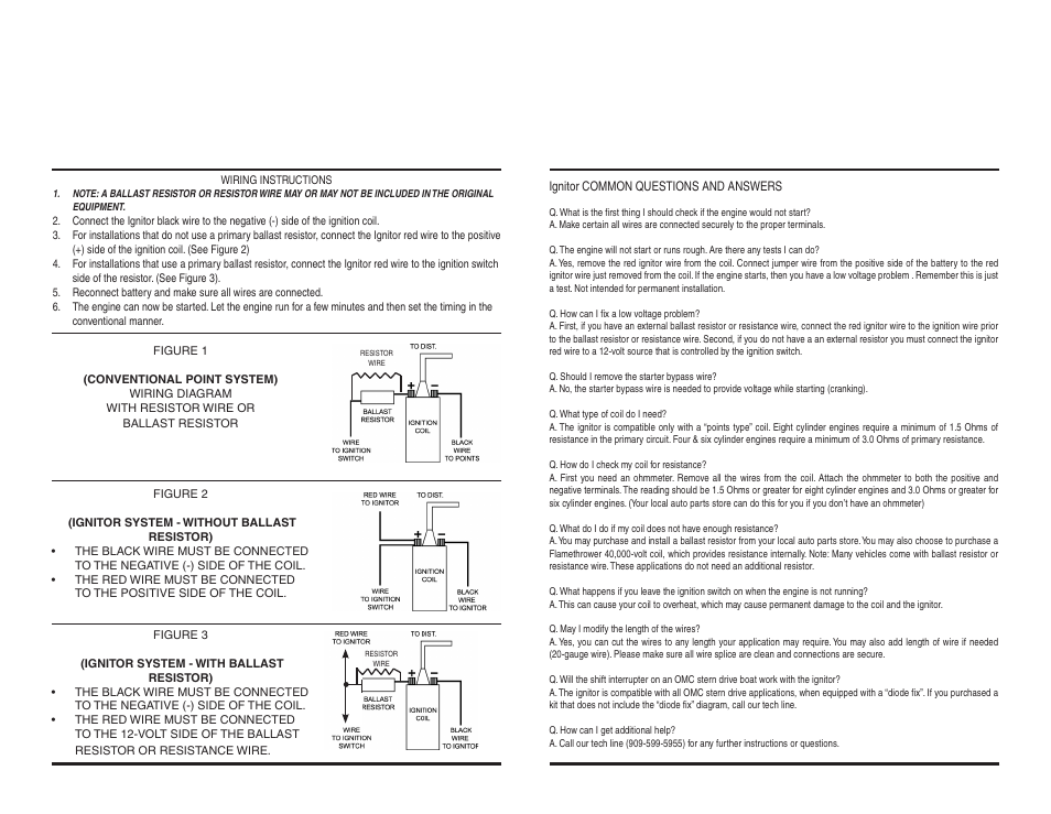 PerTronix Ignitor 1168LS User Manual | Page 2 / 2