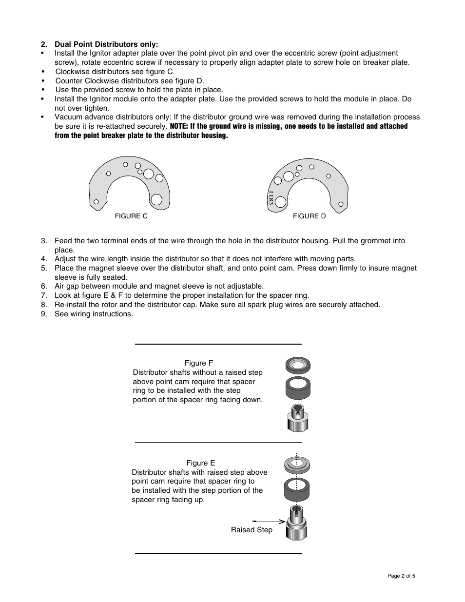 PerTronix Ignitor 1183 User Manual | Page 2 / 5