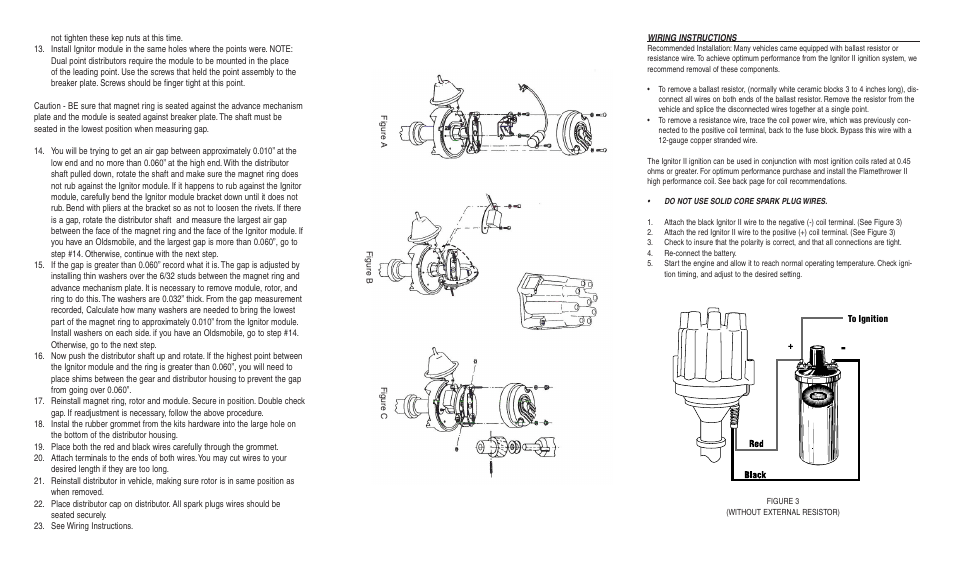 PerTronix Ignitor II 91164 User Manual | Page 2 / 2