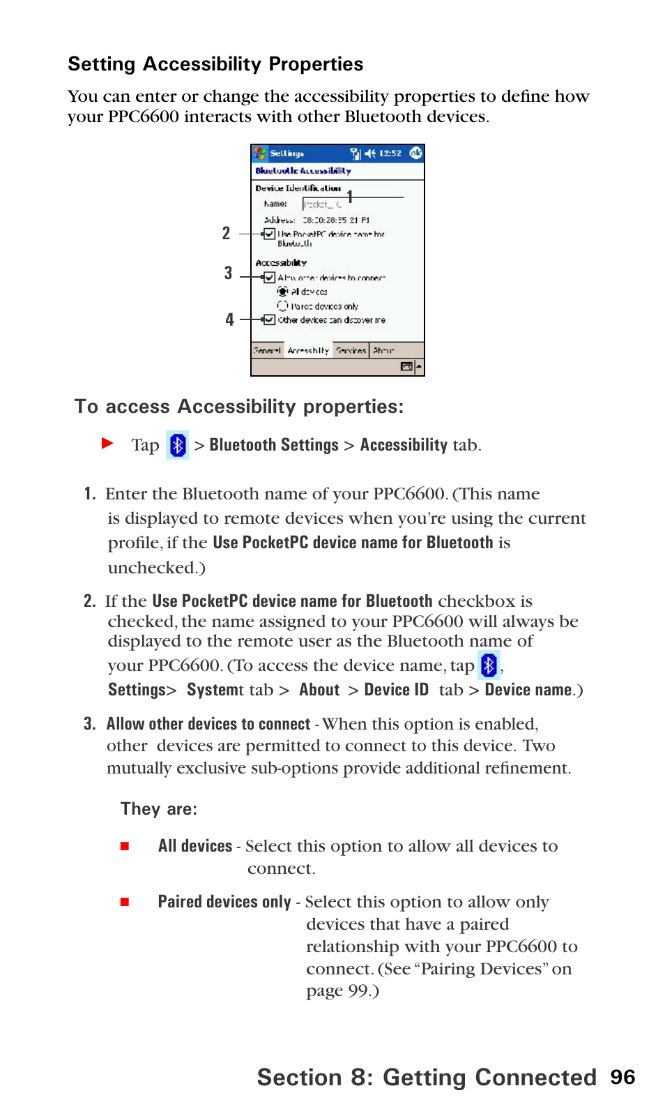 Audiovox PPC6600 User Manual | Page 101 / 195