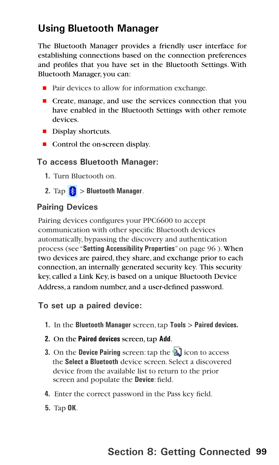 Audiovox PPC6600 User Manual | Page 104 / 195
