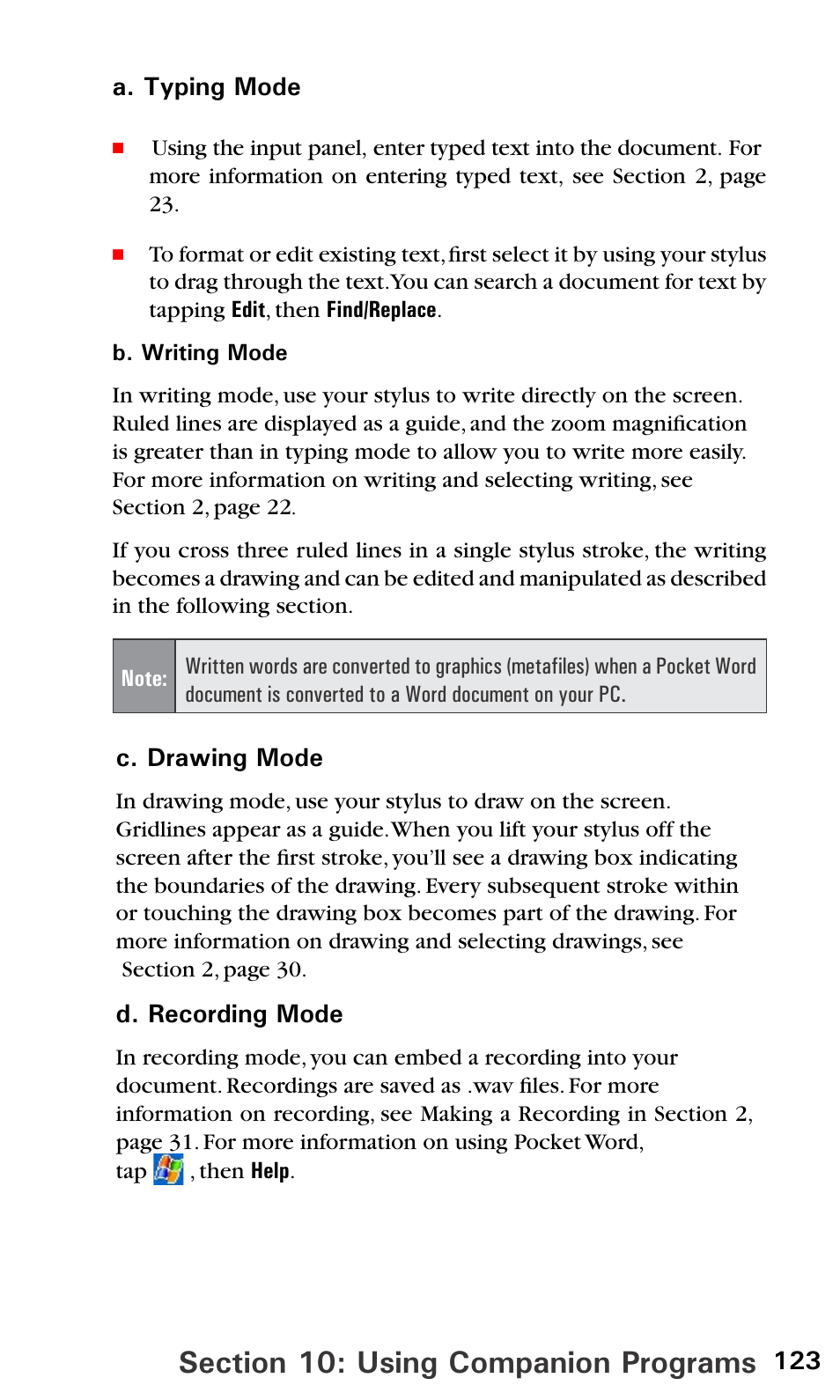 Audiovox PPC6600 User Manual | Page 128 / 195