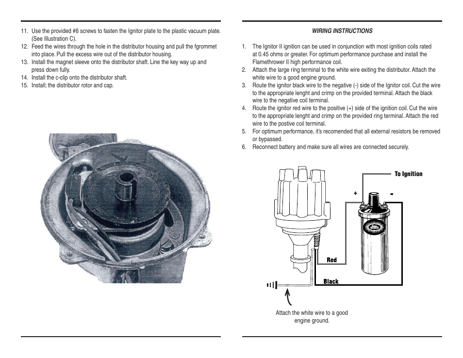 PerTronix Ignitor II 9LU-1122A User Manual | Page 2 / 2