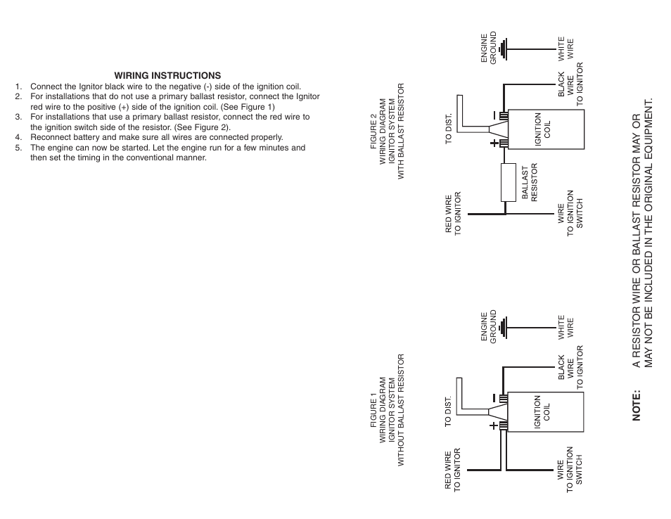PerTronix Ignitor II 9LU-181A User Manual | Page 2 / 2