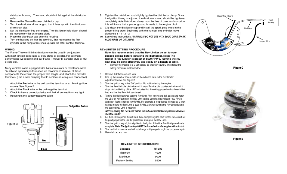 PerTronix Flame-Thrower VW Billet Distributors User Manual | Page 2 / 2