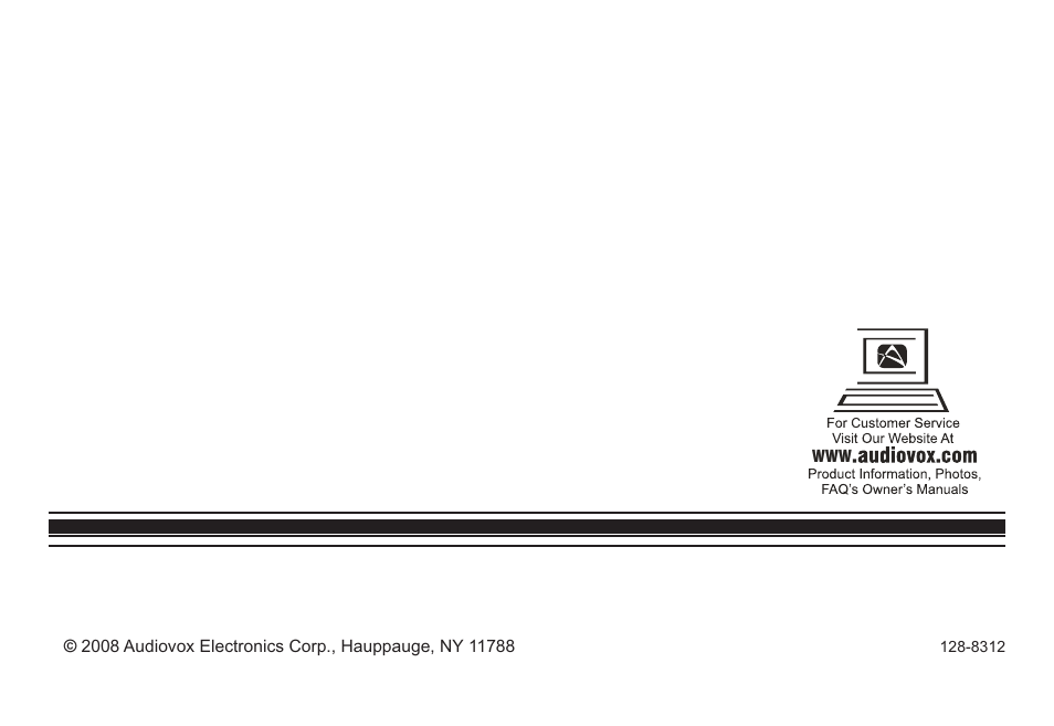 Audiovox HR7008PKG User Manual | Page 28 / 28