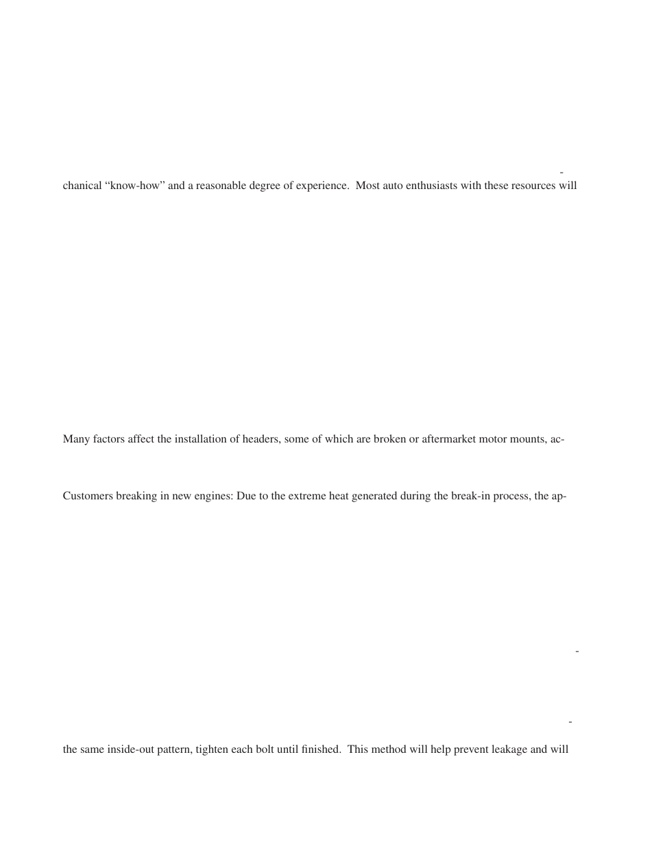 PerTronix JBA Exhaust 1528S User Manual | Page 2 / 5