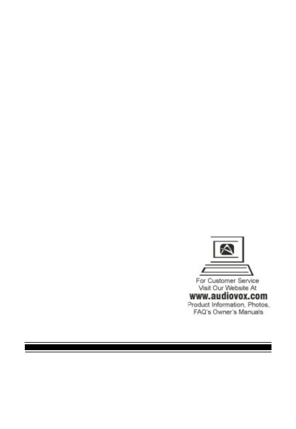 Audiovox D2016 User Manual | Page 28 / 28