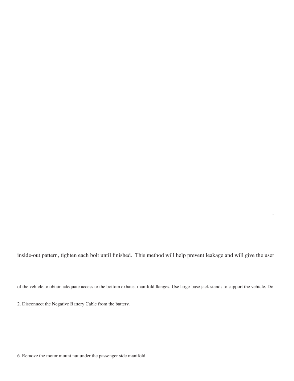 PerTronix JBA Exhaust 1625S-7 User Manual | Page 2 / 5