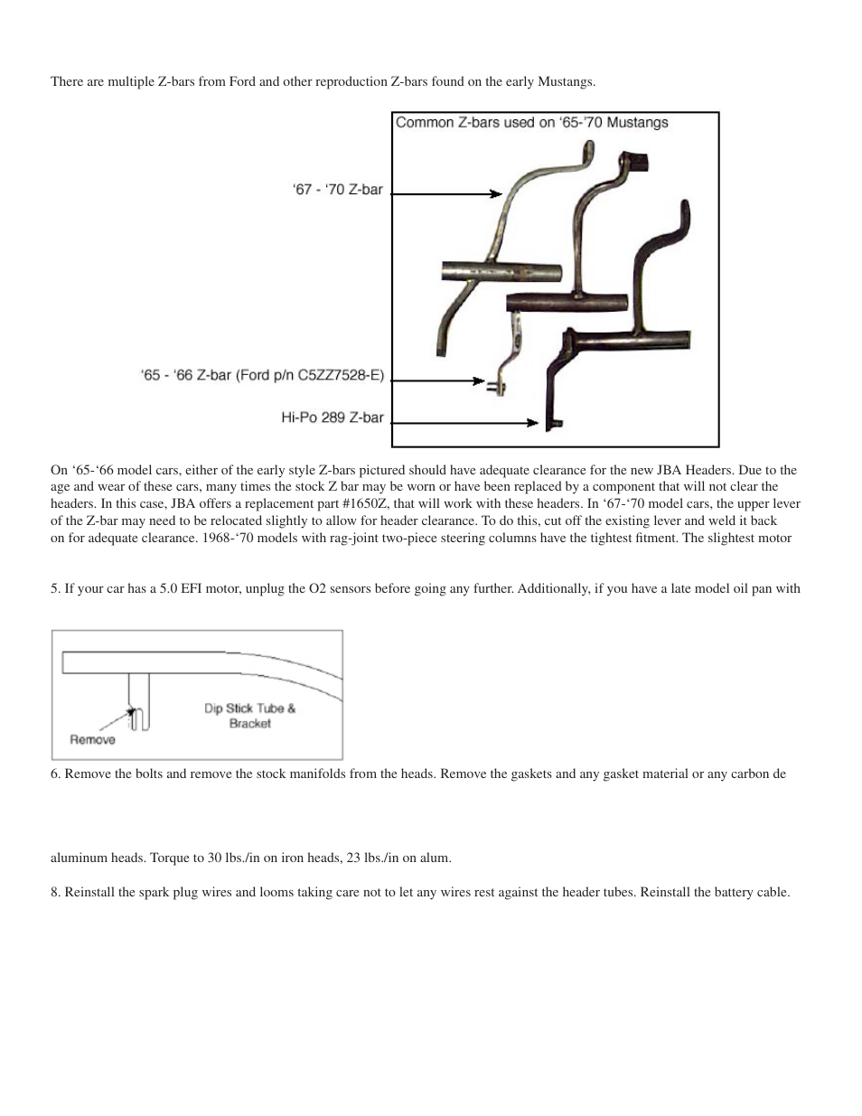 PerTronix JBA Exhaust 1650S-2 User Manual | Page 3 / 5