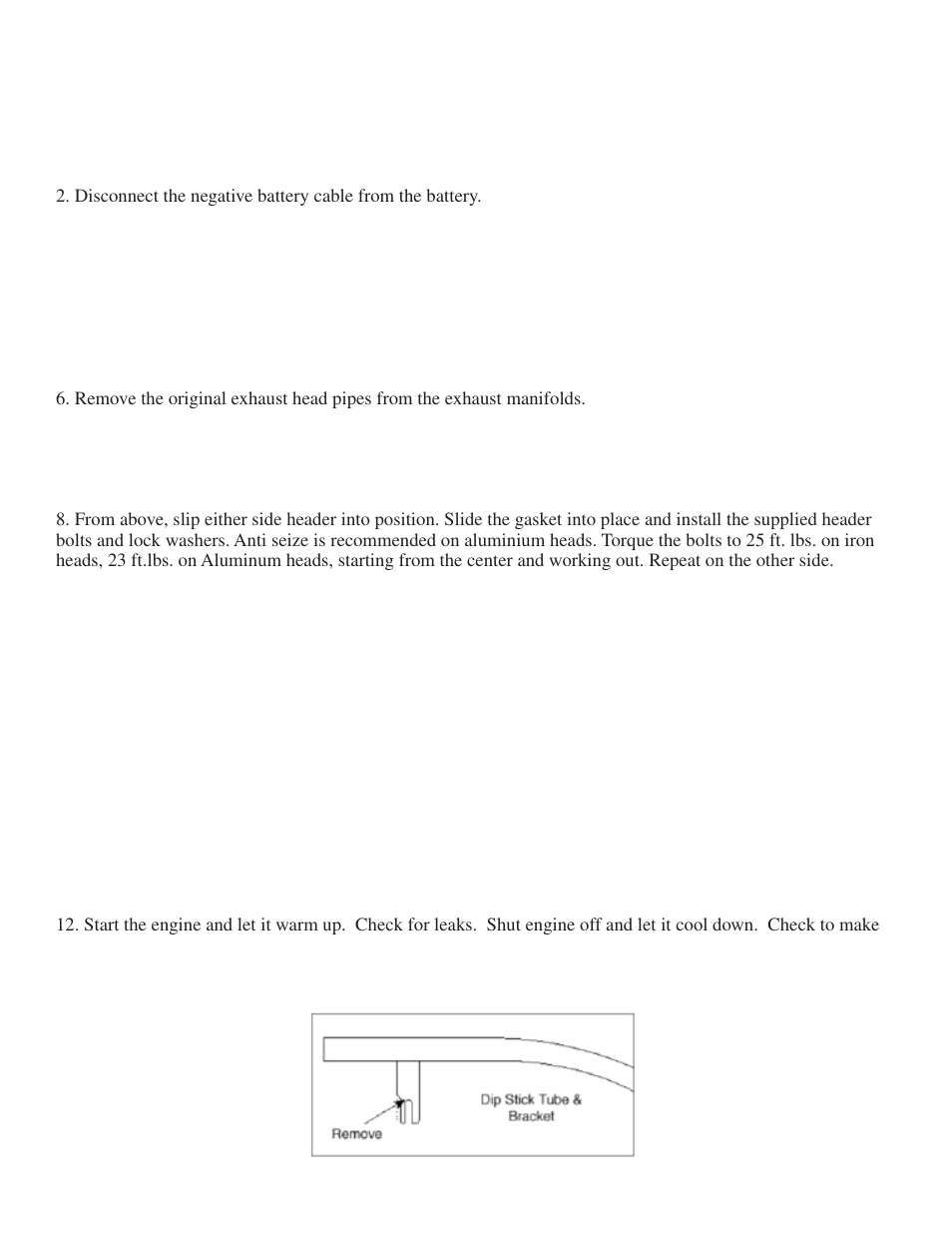 PerTronix JBA Exhaust 1660-1 User Manual | Page 3 / 5