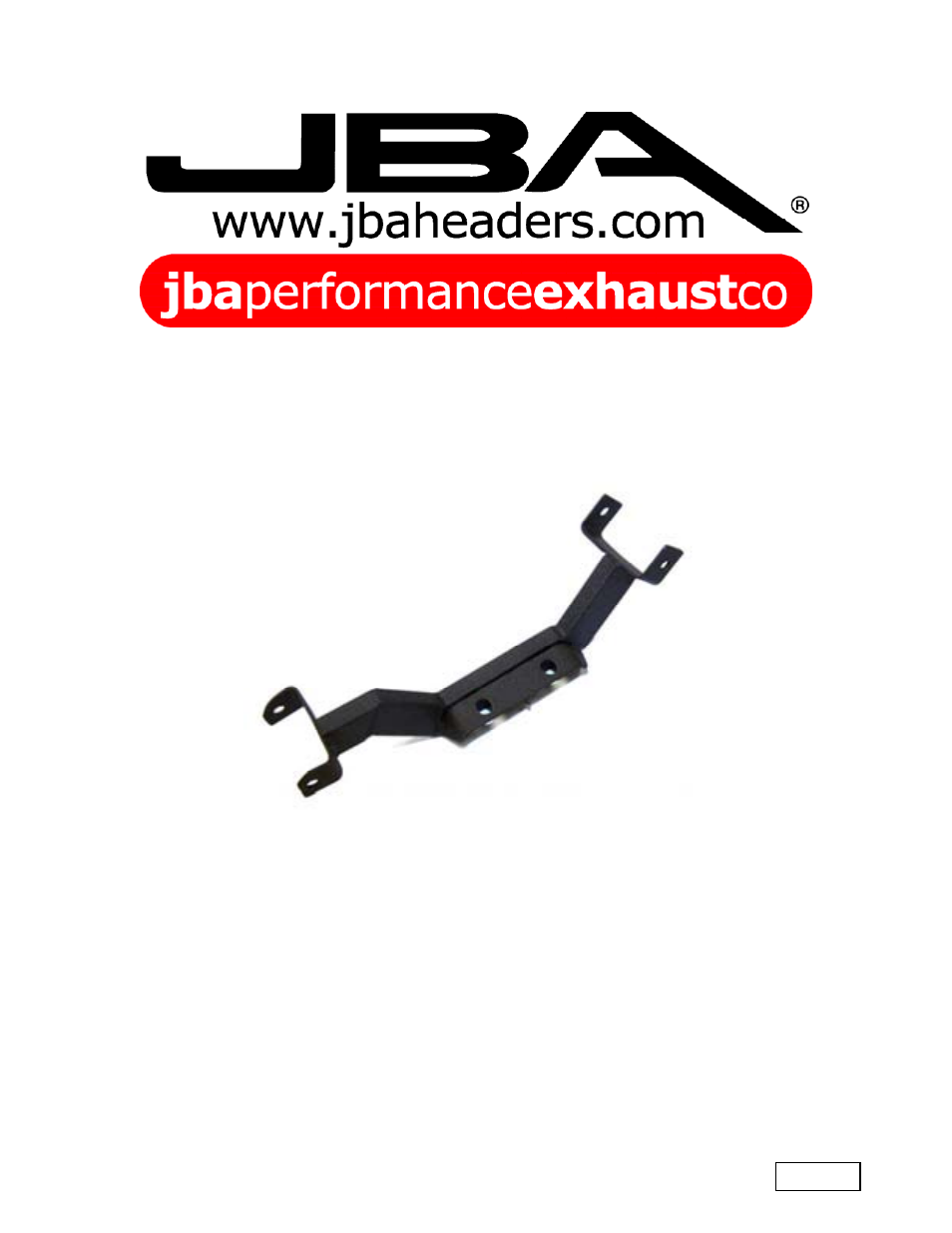 PerTronix JBA Exhaust 1753 User Manual | 2 pages