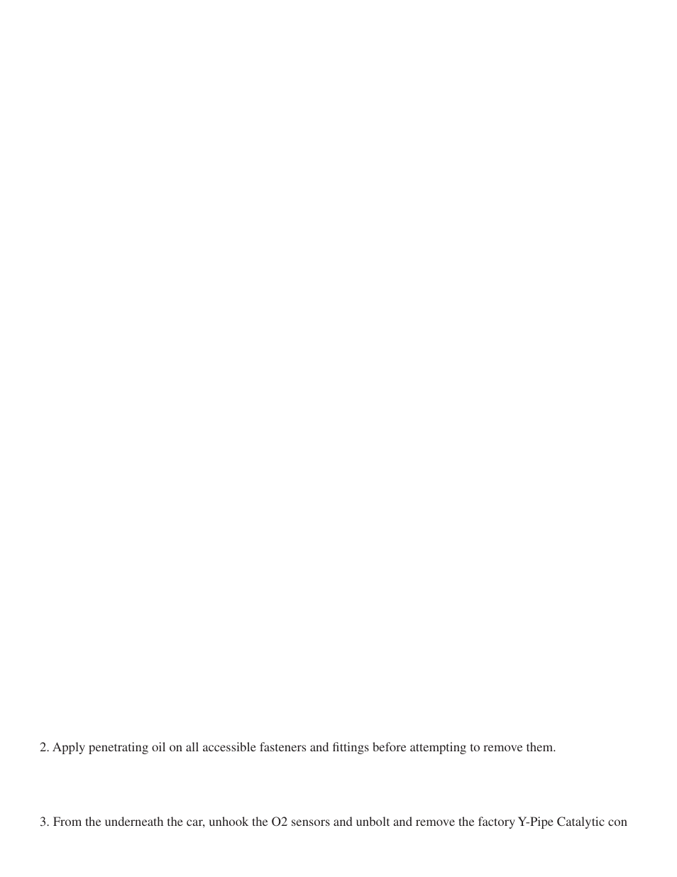 PerTronix JBA Exhaust 1808S-1 User Manual | Page 2 / 5