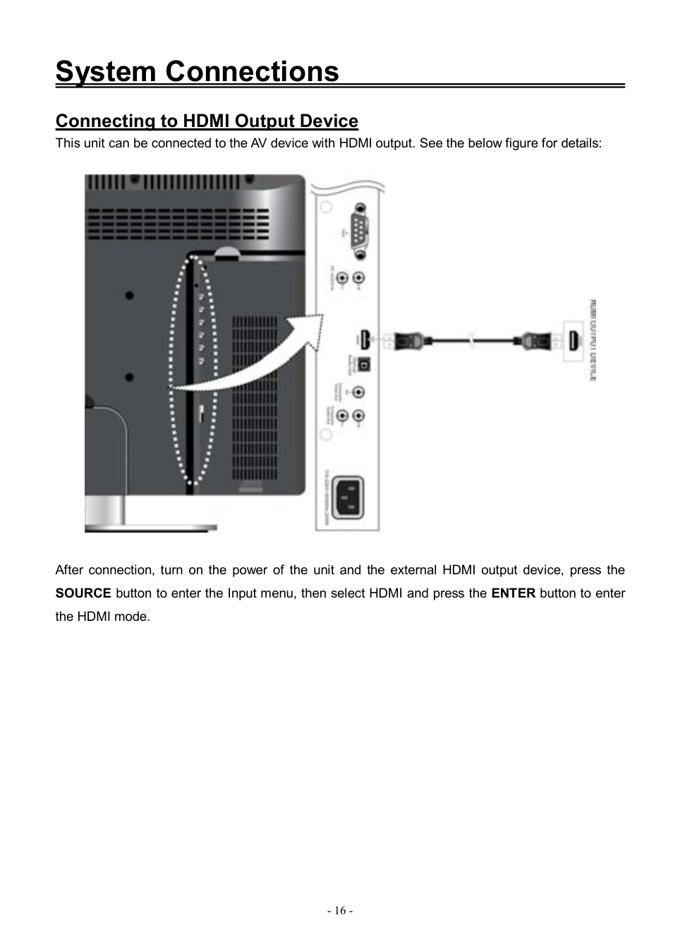 System connections | Audiovox FPE3206DV User Manual | Page 17 / 45