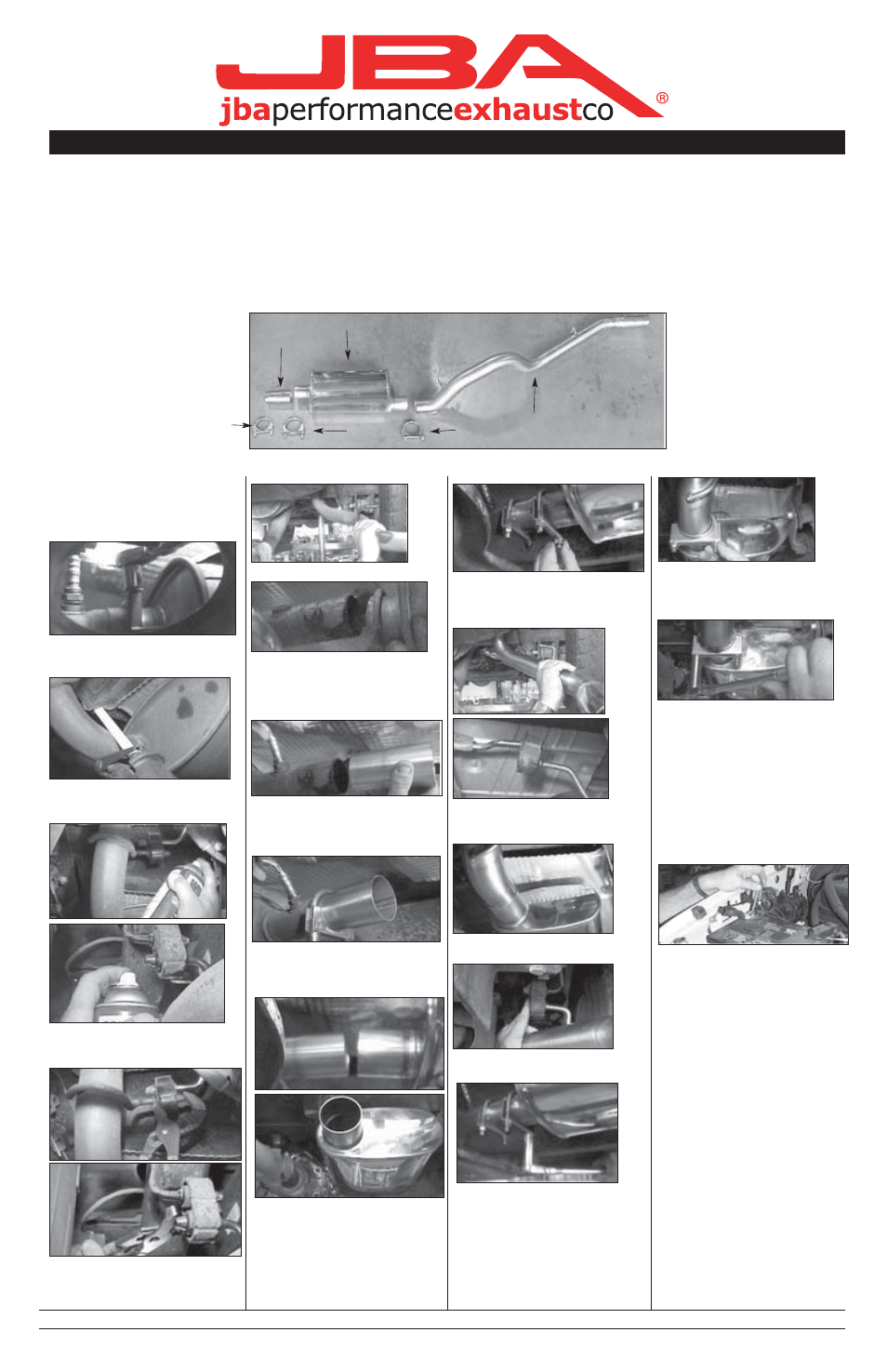 PerTronix JBA Exhaust 40-1514 User Manual | 1 page