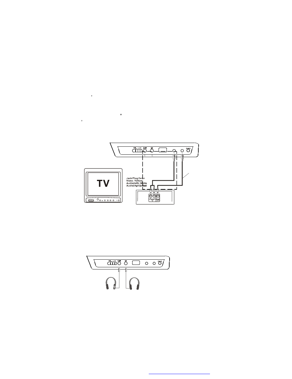 M. connecting to other electronic equipment, Figure 4 | Audiovox D9104 User Manual | Page 20 / 33