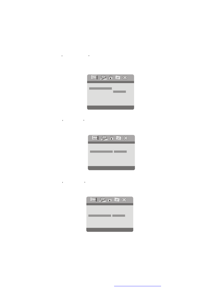 Lcd display screen display | Audiovox D9104 User Manual | Page 22 / 33