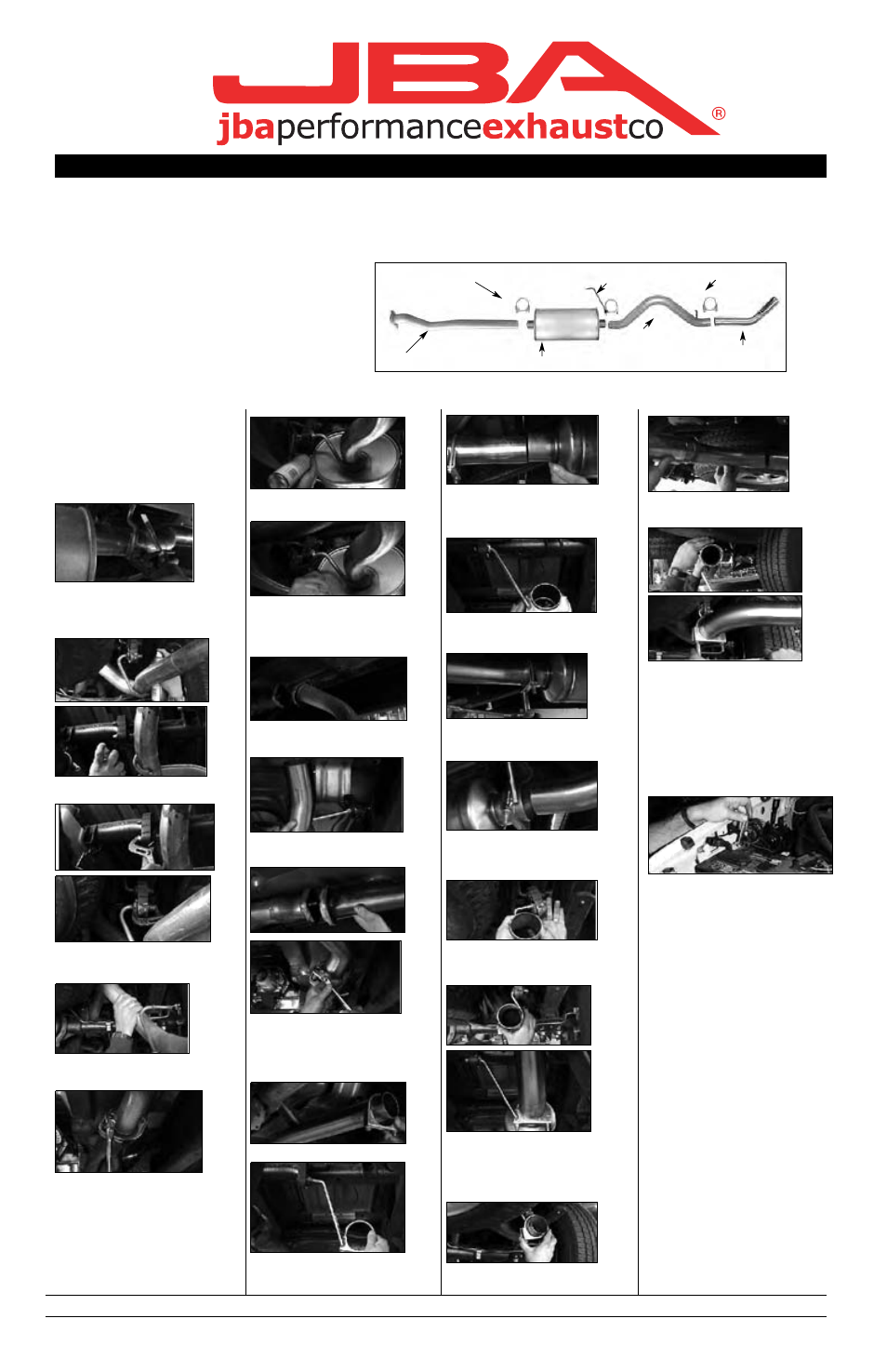 PerTronix JBA Exhaust 40-3006 User Manual | 1 page