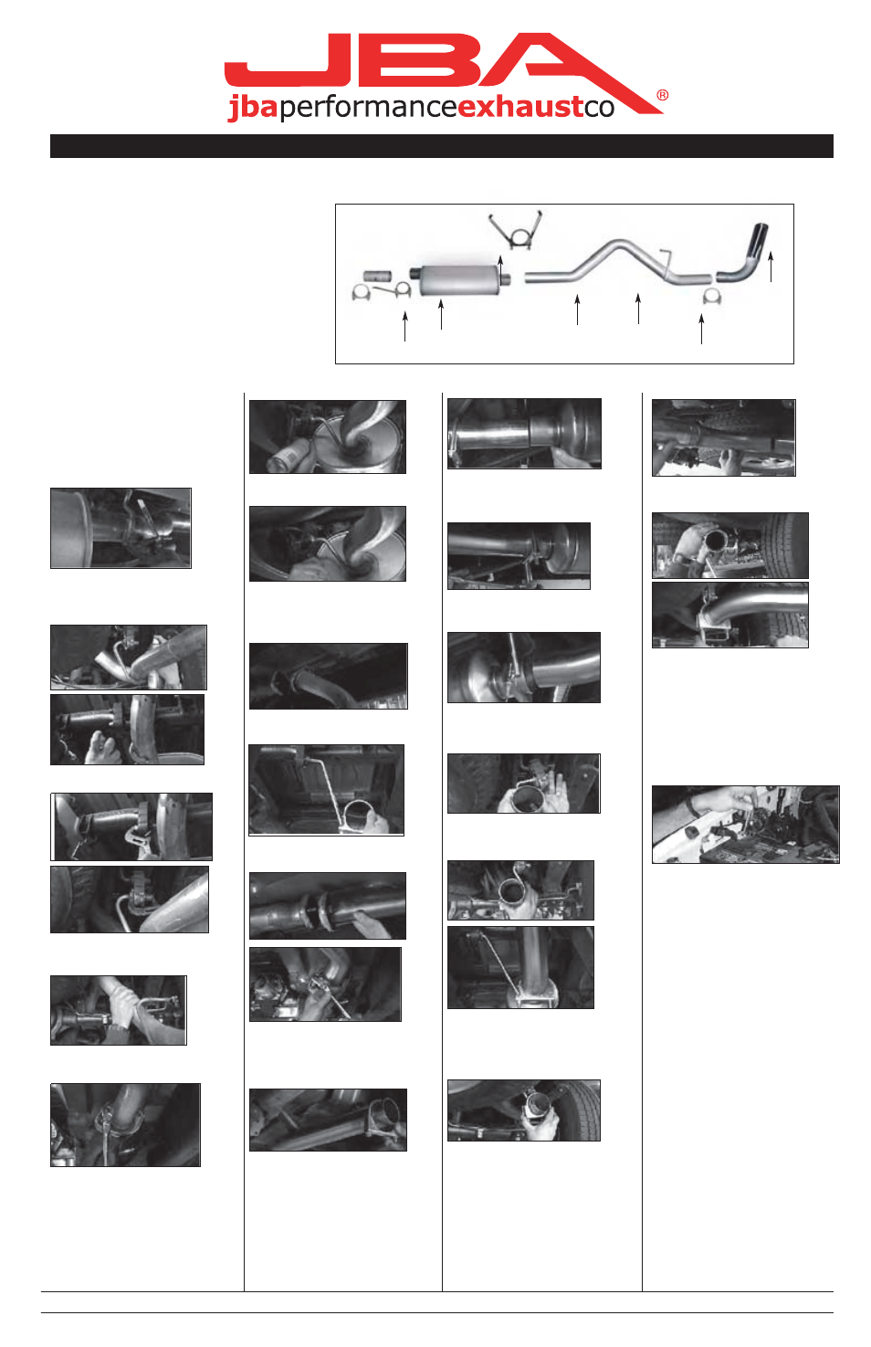 PerTronix JBA Exhaust 40-3028 User Manual | 1 page