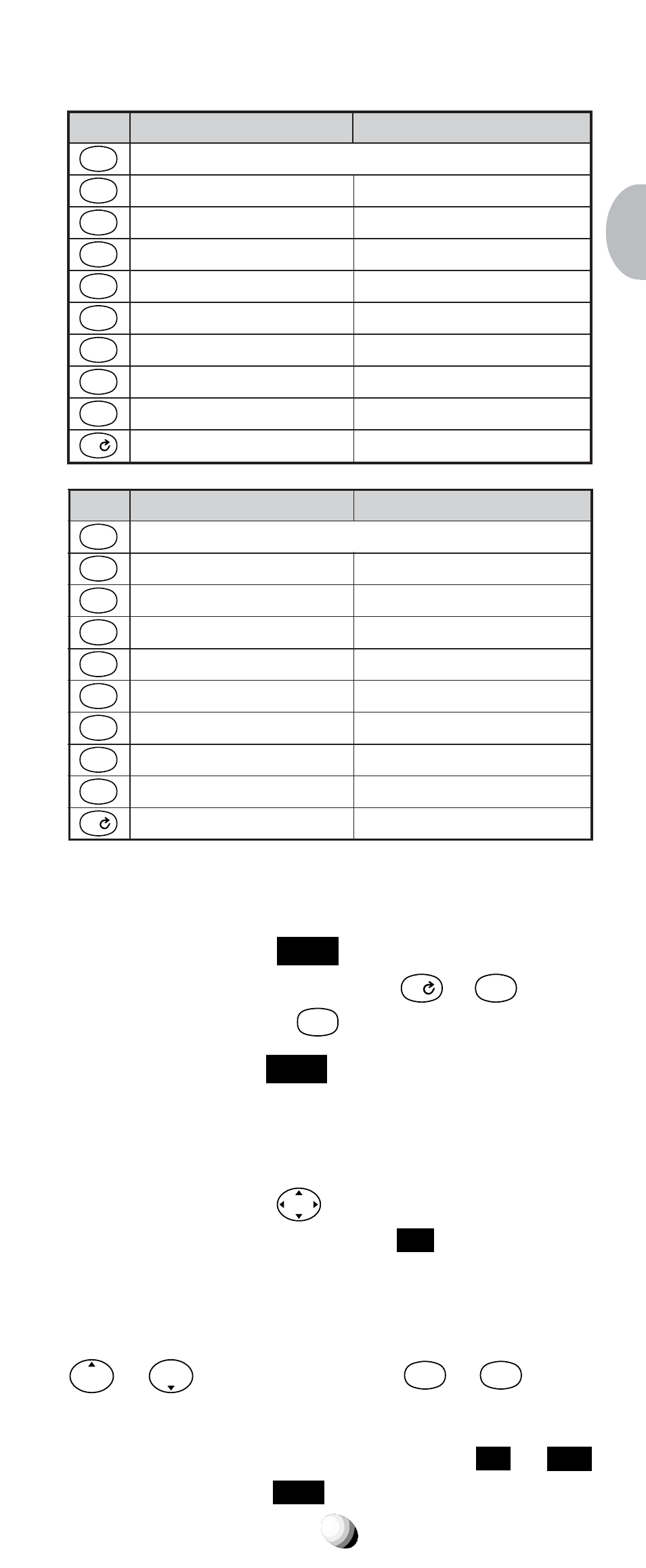 Numeric mode, Num), Symbol mode | Sym1 to 4), All symbols on one screen, Symbols on multi-screen (web browser) | Audiovox CDM-9100 User Manual | Page 33 / 107