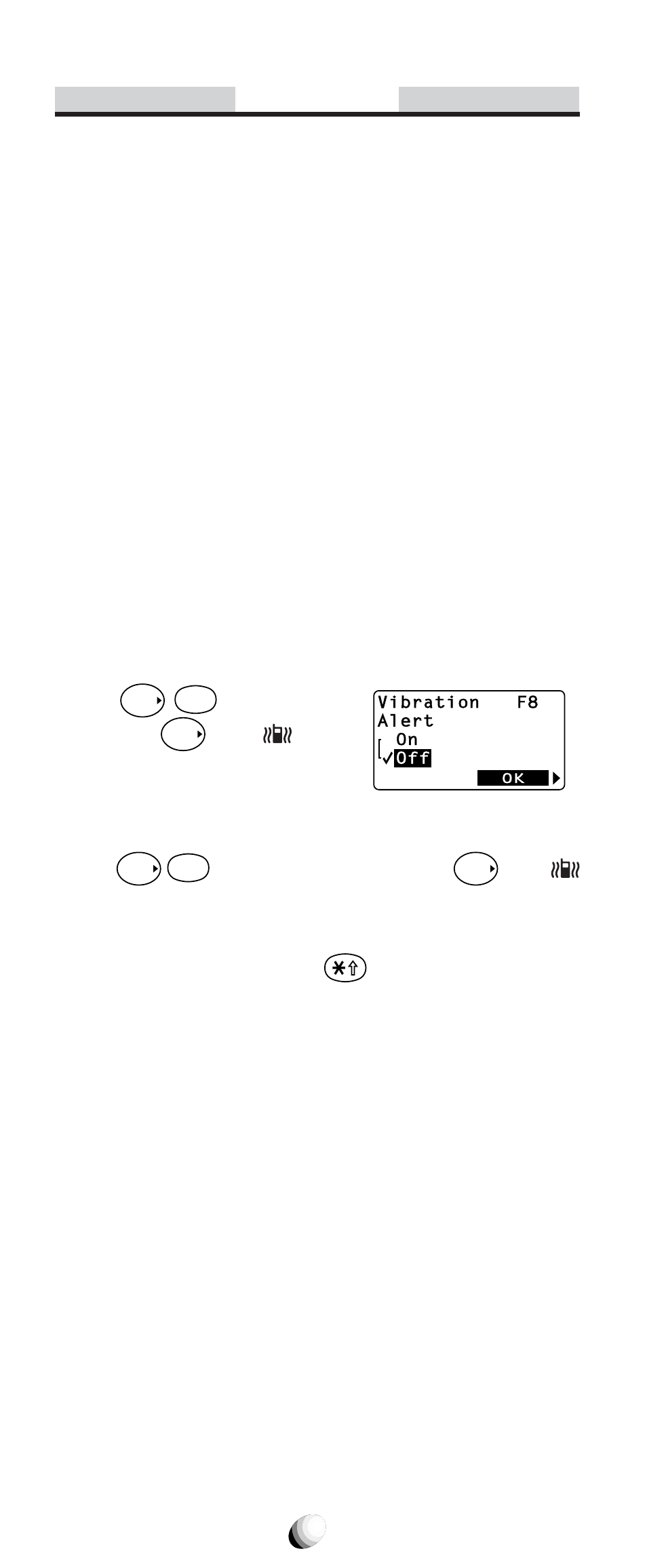 Vibrator, Vibrating alert (f8) | Audiovox CDM-9100 User Manual | Page 88 / 107