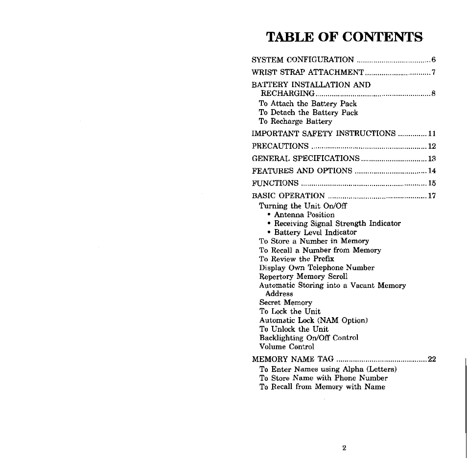 Audiovox MVX-550 User Manual | Page 2 / 22