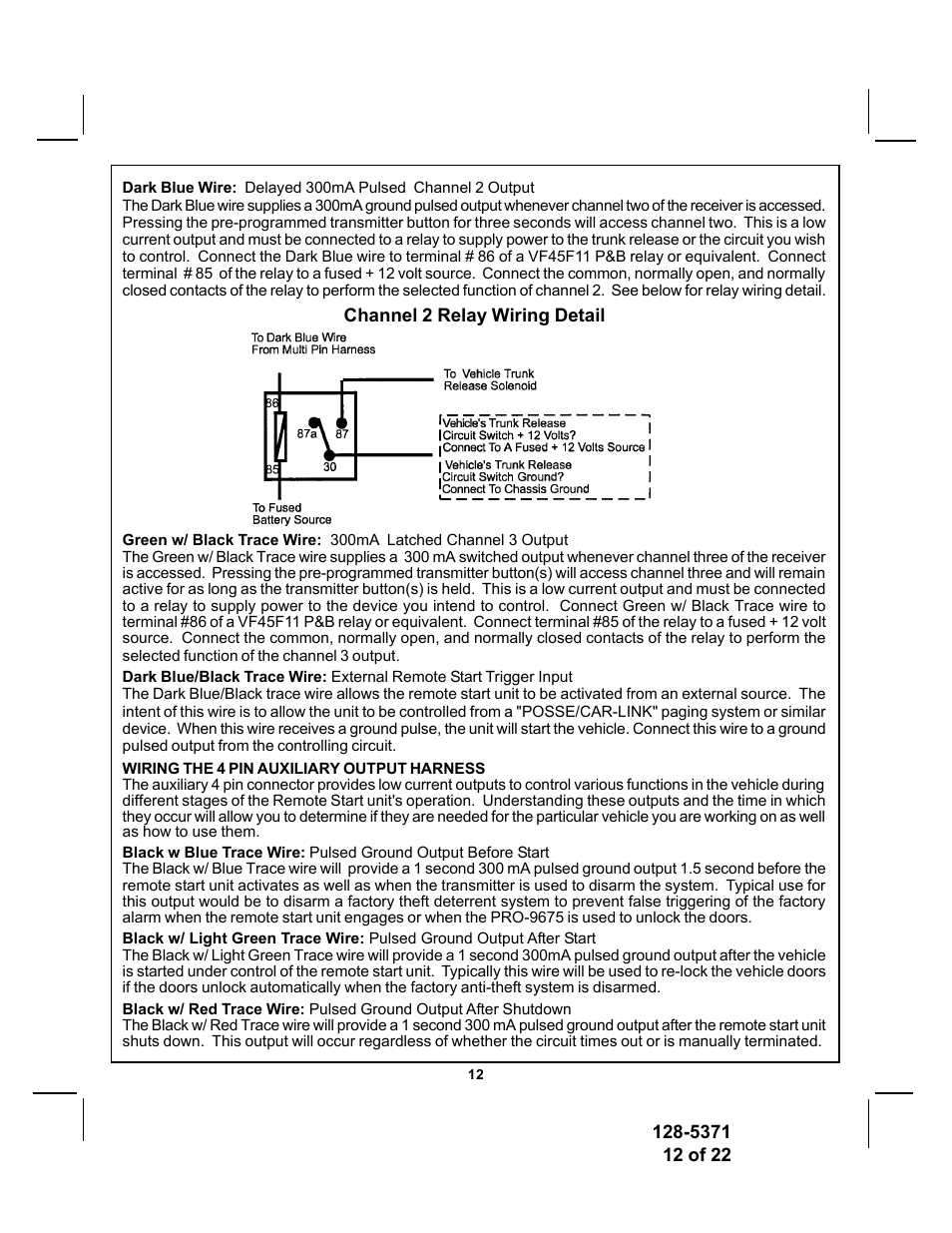 Audiovox PRO-9675FT User Manual | Page 12 / 22